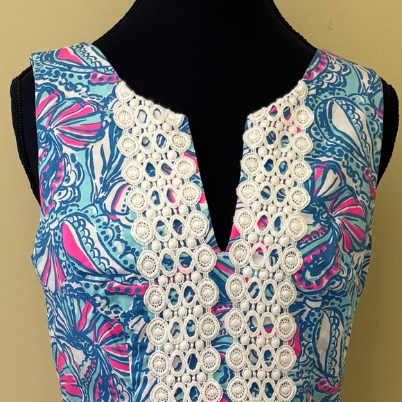Lilly Pulitzer x Target 20th Anniversary Collection Shift Mini Dress, Size 6 - Picture 6 of 14